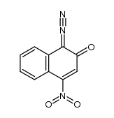 1-diazo-2-hydroxy-4-nitronaphthalene结构式