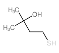2-methyl-4-sulfanyl-butan-2-ol结构式