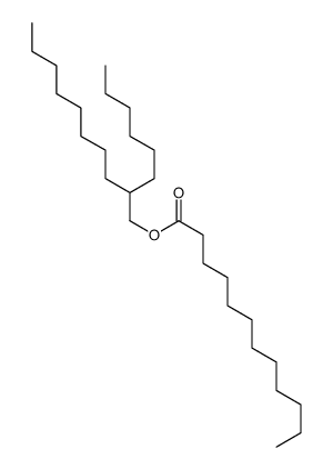 2-hexyldecyl laurate Structure