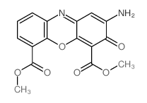 dimethyl 2-amino-3-oxo-phenoxazine-4,6-dicarboxylate picture