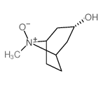 8-Azabicyclo[3.2.1]octan-3-ol,8-methyl-, 8-oxide, endo-结构式