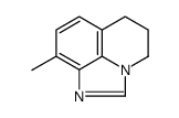 4H-Imidazo[4,5,1-ij]quinoline,5,6-dihydro-9-methyl-(9CI)结构式
