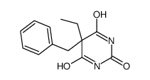 5-Ethyl-5β-benzylpyrimidine-2,4,6(1H,3H,5H)-trione Structure