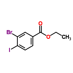 Ethyl 3-bromo-4-iodobenzoate Structure