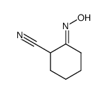 2-hydroxyimino-cyclohexanecarbonitrile结构式