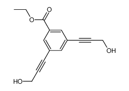 ethyl 3,5-bis(3-hydroxyprop-1-yn-1-yl)benzoate Structure