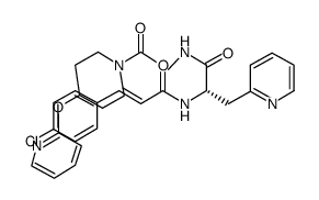(2E)-3-(4-Chlorophenyl)-N-[(1S)-2-oxo-2-({2-oxo-2-[4-(2-pyridyloxy)-1-piperidinyl]ethyl}amino)-1-(2-pyridylmethyl)ethyl]-acrylamide结构式