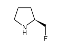 (S)-2-(fluoromethyl)pyrrolidine Structure