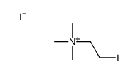 (2-iodoethyl)trimethylammonium iodide Structure