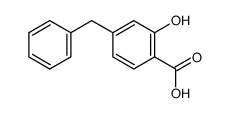 4-Benzyl-2-hydroxybenzoic acid Structure