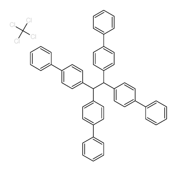 1-phenyl-4-[1,2,2-tris(4-phenylphenyl)ethyl]benzene; tetrachloromethane picture