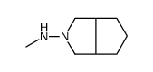 N-methyl-3,3a,4,5,6,6a-hexahydro-1H-cyclopenta[c]pyrrol-2-amine结构式