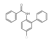 N-(4-chloro-2-phenyl-phenyl)benzamide结构式