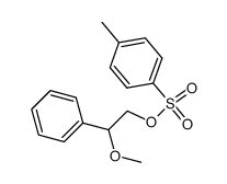 1-methoxy-1-phenyl-2-(toluene-4-sulfonyloxy)-ethane Structure