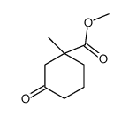 methyl 1-methyl-3-oxocyclohexane-1-carboxylate结构式