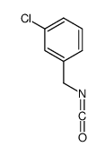 1-chloro-3-(isocyanatomethyl)benzene结构式