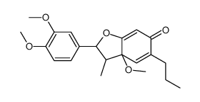 dihydrokadsurenone structure