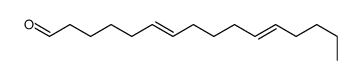 (6E,11Z)-6,11-Hexadecadienal结构式