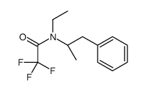 N-ethyl-2,2,2-trifluoro-N-[(2S)-1-phenylpropan-2-yl]acetamide Structure