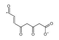 (Z)-3,5,8-trioxooct-6-enoate结构式