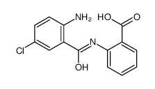 2-[(2-amino-5-chlorobenzoyl)amino]benzoic acid Structure