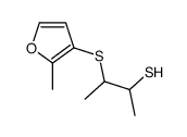 3-(2-methylfuran-3-yl)sulfanylbutane-2-thiol Structure