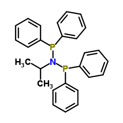 双(二苯基膦)(异丙基)胺结构式