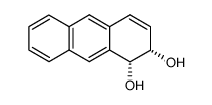 cis-1,2-Dihydroanthracen-1,2-diol结构式