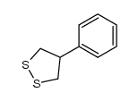 4-Phenyl-1,2-dithiolane结构式