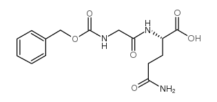Z-甘氨酸-Gln-OH结构式