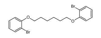 1-bromo-2-[6-(2-bromophenoxy)hexoxy]benzene Structure
