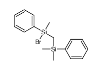 bromo-[[dimethyl(phenyl)silyl]methyl]-methyl-phenylsilane结构式