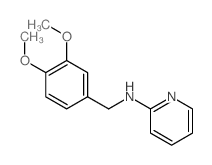 2-Pyridinamine,N-[(3,4-dimethoxyphenyl)methyl]-结构式