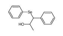 1-(phenylseleno)-1-phenylpropan-2-ol Structure