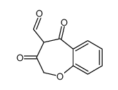 3,5-dioxo-1-benzoxepine-4-carbaldehyde结构式
