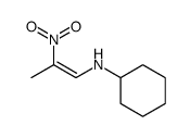 (Z)-1-Cyclohexylamino-2-nitro-1-propen Structure