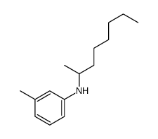 3-methyl-N-octan-2-ylaniline Structure