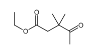 ethyl 3,3-dimethyl-4-oxopentanoate结构式