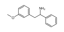 (+/-)-2-(3-methoxyphenyl)-1-phenylethylamine结构式