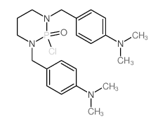 Benzenamine,4,4'-[(2-chlorodihydro-2-oxido-1,3,2-diazaphosphorine-1,3(2H,4H)-diyl)bis(methylene)]bis[N,N-dimethyl-(9CI) picture