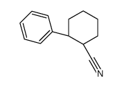 (1R,2R)-2-phenylcyclohexane-1-carbonitrile结构式