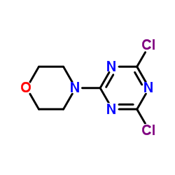 2,4-Dichloro-6-Morpholino-1,3,5-Triazine Structure