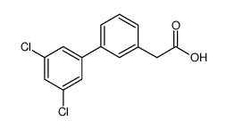 2-(3',5'-二氯-[1,1'-联苯]-3-基)乙酸结构式