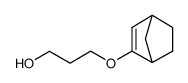 3-(bicyclo[2.2.1]hept-2-en-2-yloxy)propan-1-ol结构式