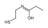 N-(2-sulfanylethyl)propanamide结构式