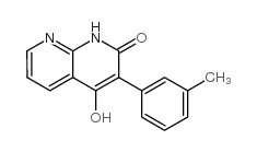 4-Hydroxy-3-(3-methylphenyl)-1,8-naphthyridin-2(1H)-one picture