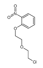 1-[2-(2-chloroethoxy)ethoxy]-2-nitrobenzene结构式