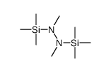 1,2-dimethyl-1,2-bis(trimethylsilyl)hydrazine Structure
