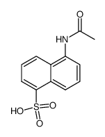5-acetylamino-naphthalene-1-sulfonic acid Structure