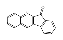 6H-Indeno[2,1-b]quinolin-6-one结构式